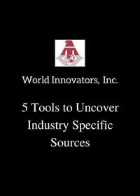 5 Tools to Uncover Industry Specific Sources.