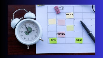 Schedule the email marketing for an event to create awareness, registrants and buyers